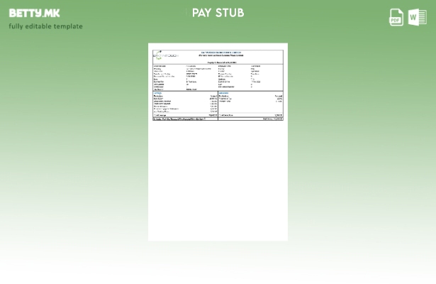 Модерен стил Шаблон за уплатница Intouch India